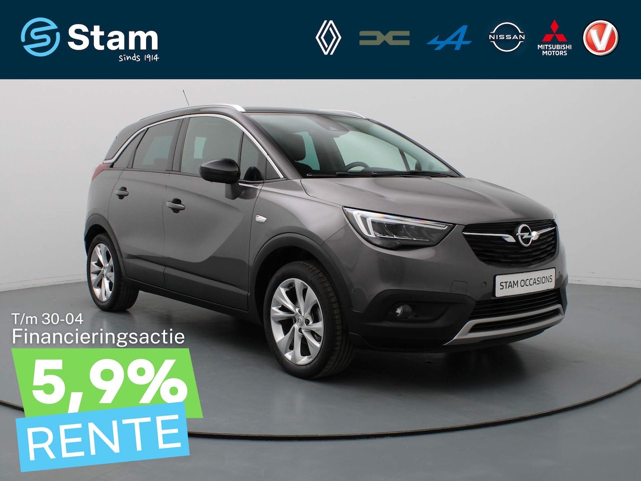 Opel Crossland X - 130pk Turbo Innovation AUTOMAAT Climate | Comfortstoelen | Navi | Parksens. | Trekhaak - AutoWereld.nl