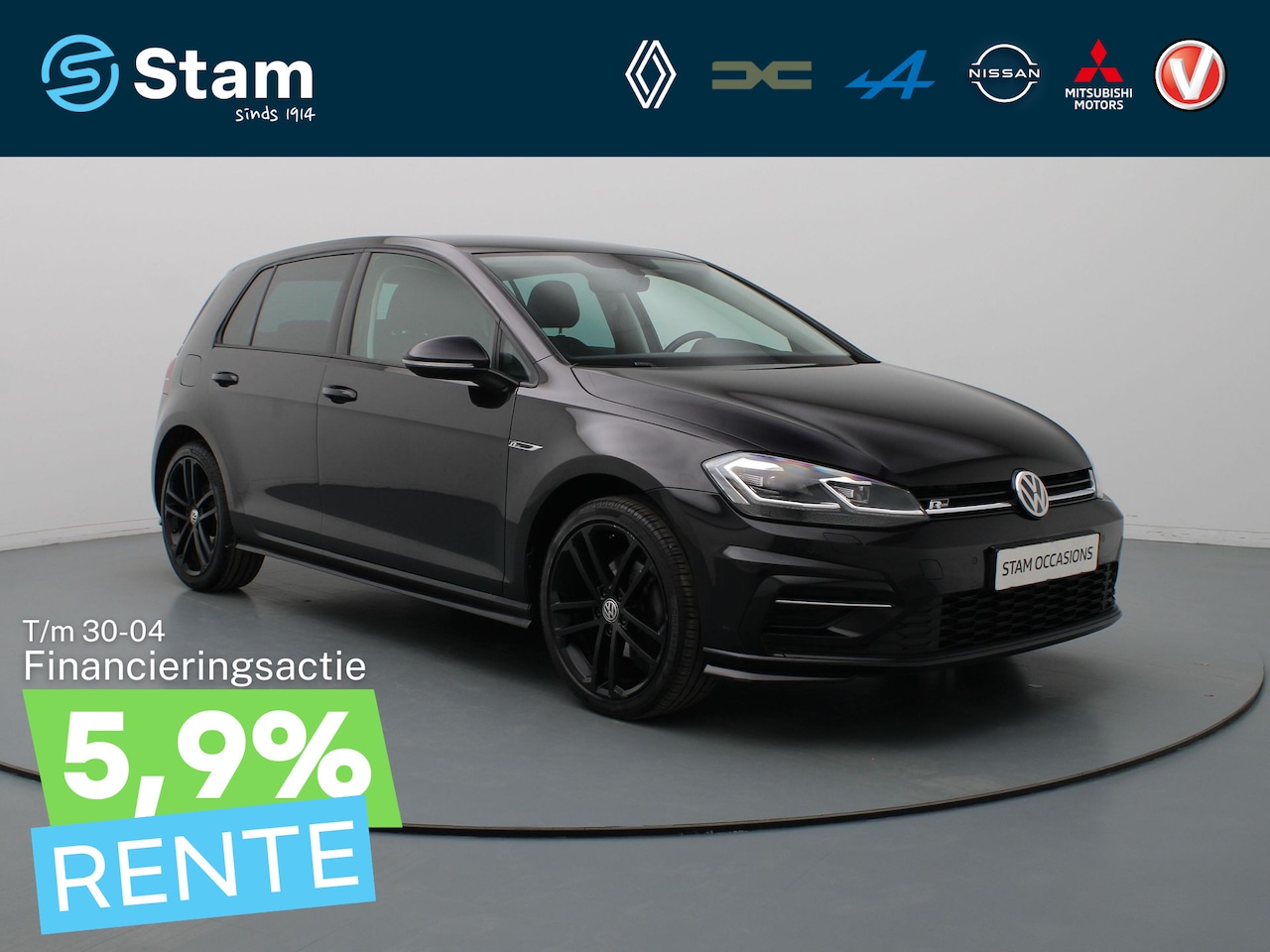 Volkswagen Golf - 150pk TSI Highline Business R DSG/AUTOMAAT Camera | Adapt. Cruise | Navi | Parksens. v+a | - AutoWereld.nl