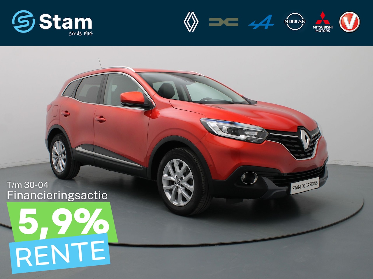 Renault Kadjar - TCe 130pk Intens EDC/AUTOMAAT Camera | Climate | Navi | Parksens. v+a | Trekhaak - AutoWereld.nl