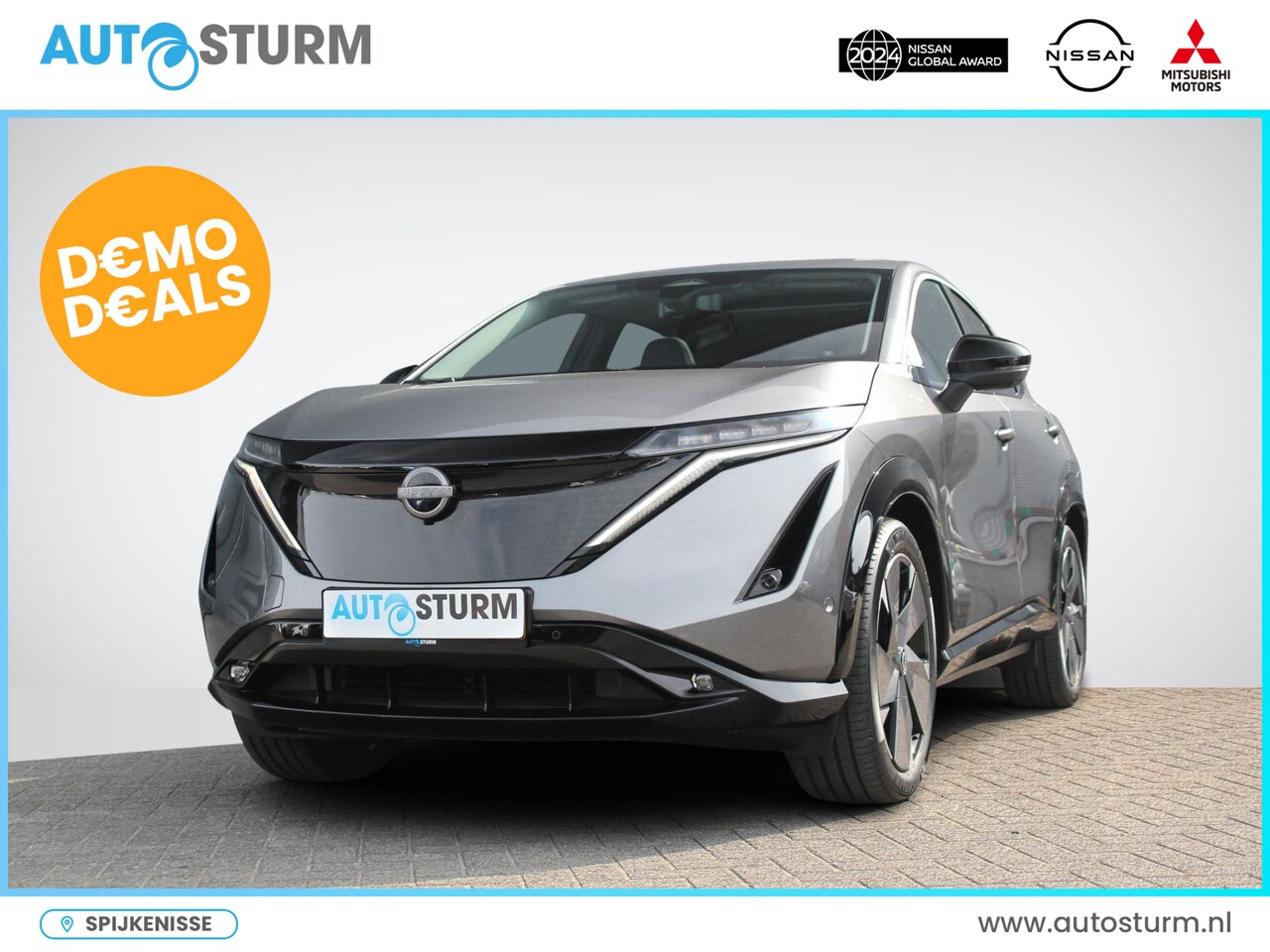 Nissan Ariya - Evolve 66 kWh | Panoramadak | 20'' Velgen | Adapt. Cruise Control | Geheugenstoel | Stuur- - AutoWereld.nl