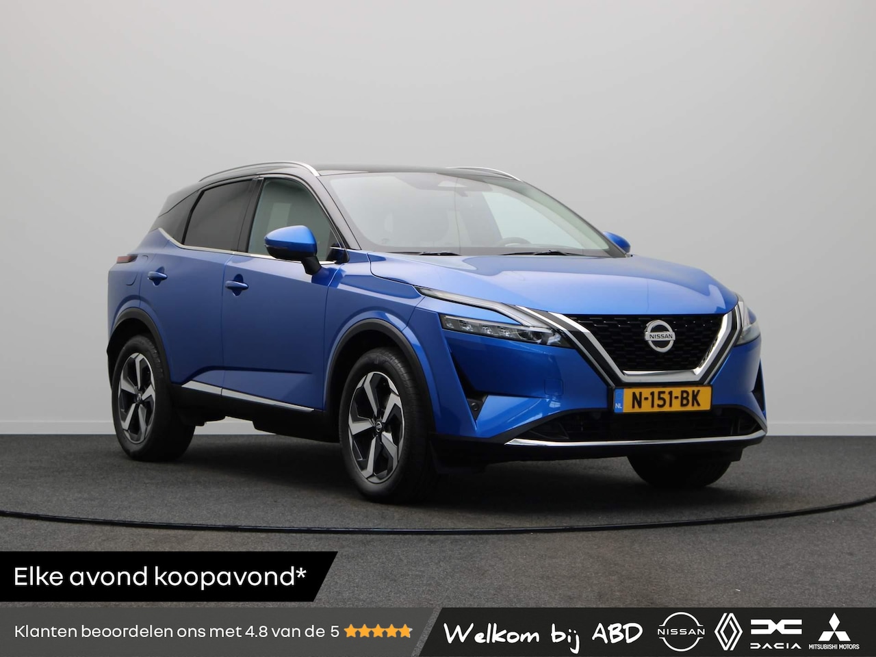 Nissan Qashqai - 140 pk MHEV Premiere Edition | Trekhaak! | 1400kg Trekvermogen | Head-up Display | Adaptie - AutoWereld.nl