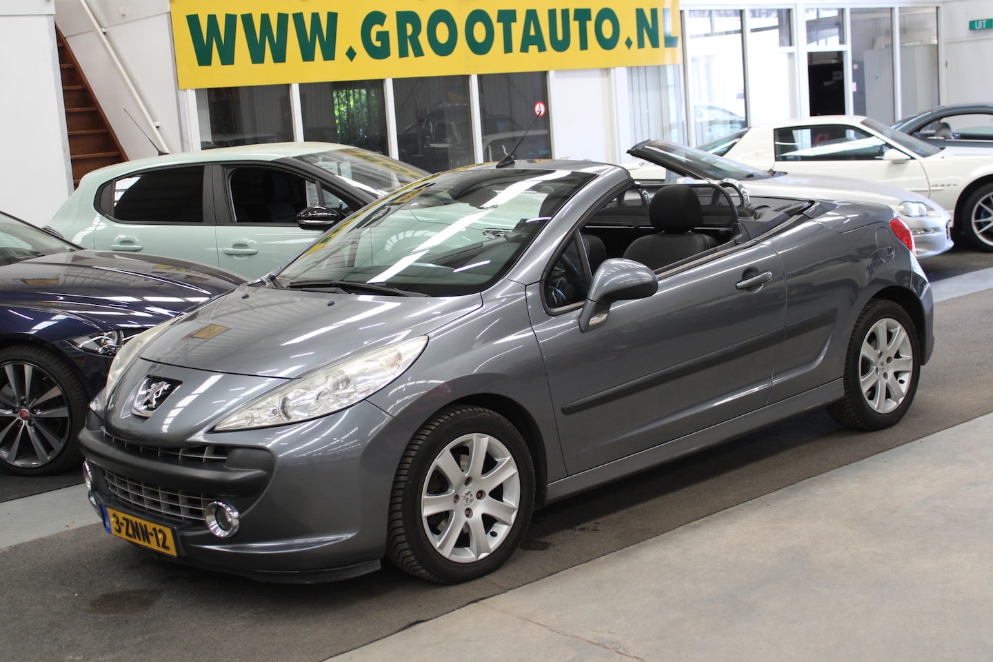 Peugeot 207 CC - 1.6 VTi Automaat Airco, Isofix, Stuurbekrachtiging - AutoWereld.nl