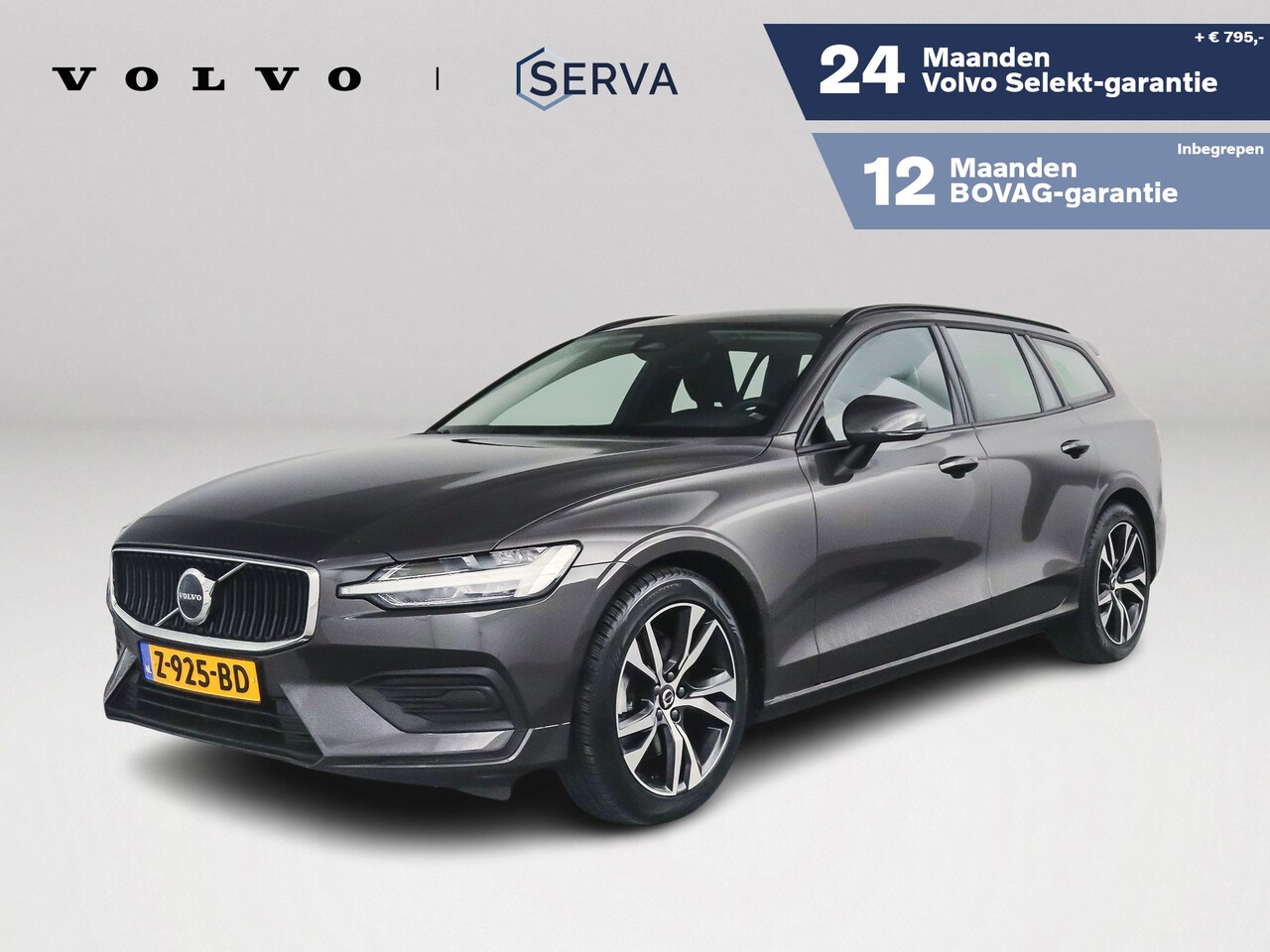Volvo V60 - B3 Aut. Essential Edition | Stoel- en stuurverwarming | Parkeercamera | Trekhaak - AutoWereld.nl