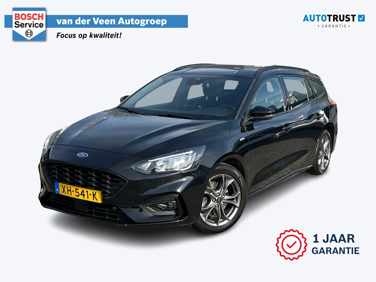 Ford Focus Wagon - 1.0 EcoBoost ST Line Business | incl. 12 maanden garantie | Trekhaak | Stoel en stuurverwa - AutoWereld.nl