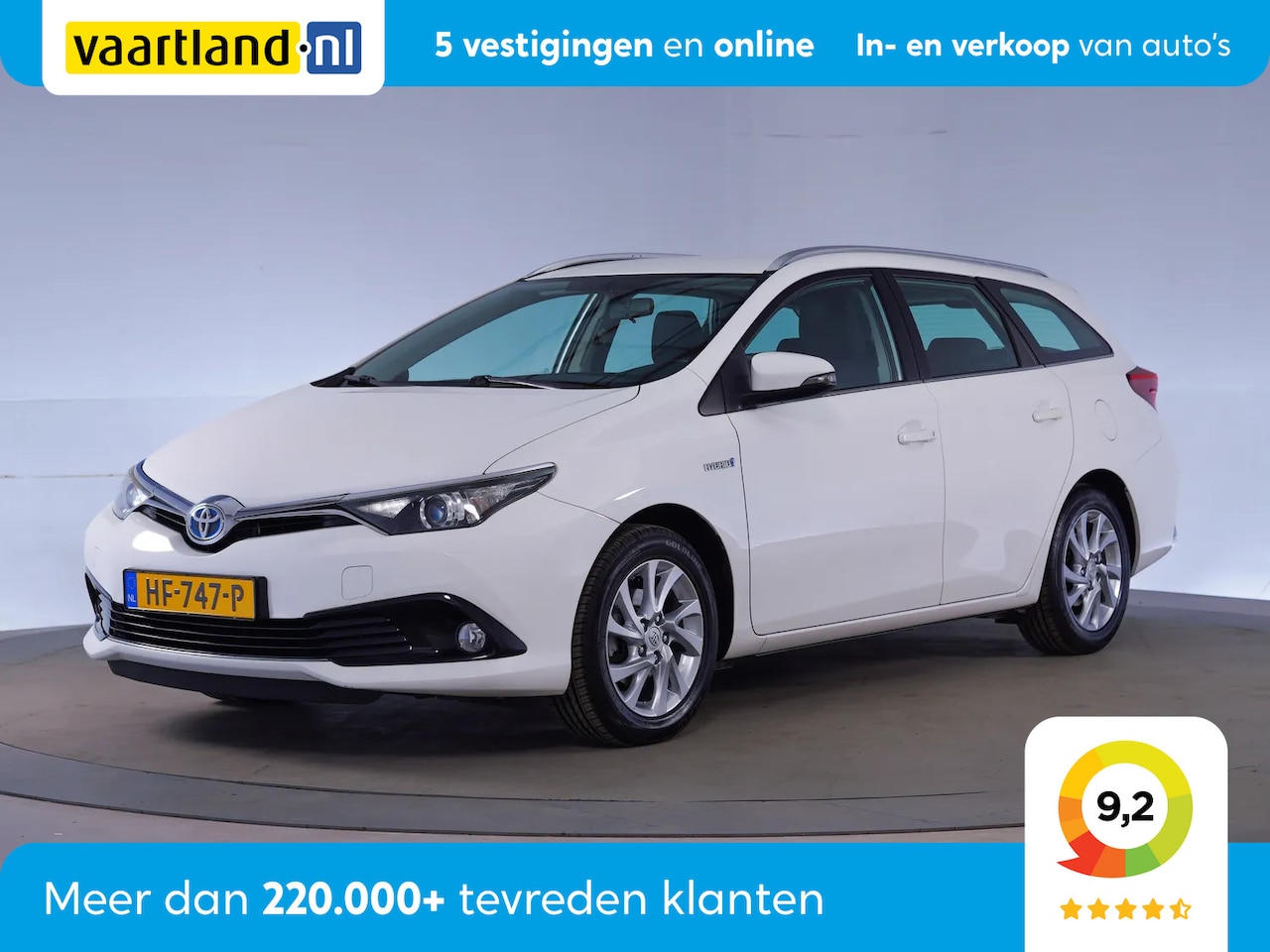 Toyota Auris - 1.8 Hybr. Aspiration[Climate Control Navi Cruise Control] - AutoWereld.nl