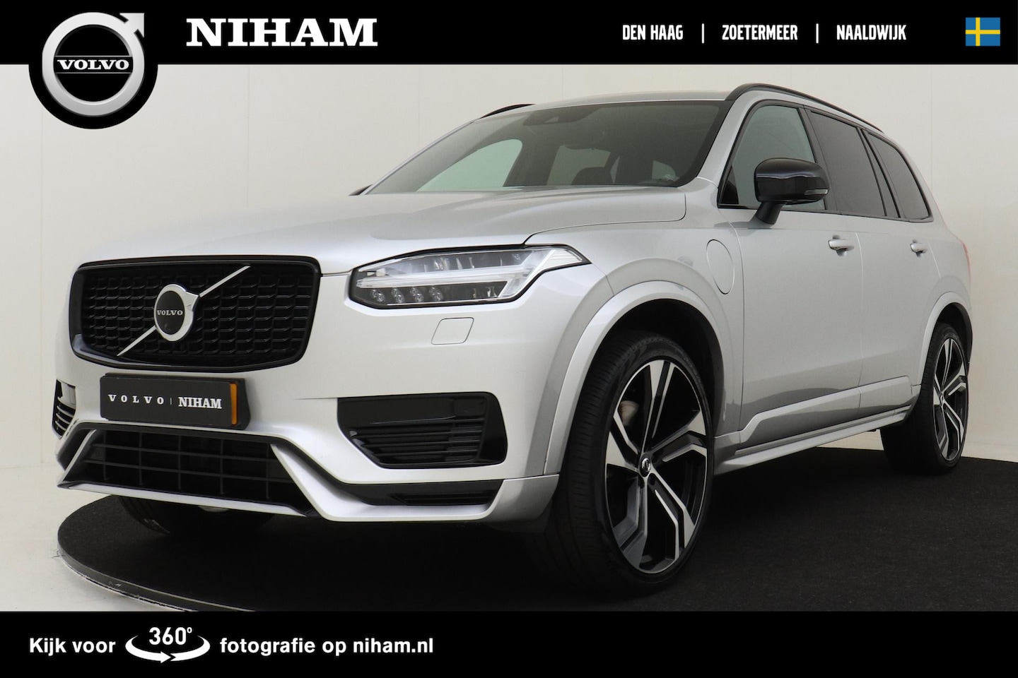 Volvo XC90 - T8 RECHARGE AWD R-DESIGN *FULL OPTIONS!* -LONG-RANGE|PANO.DAK|BOWERS&WILKINS|LUCHTVERING|G - AutoWereld.nl