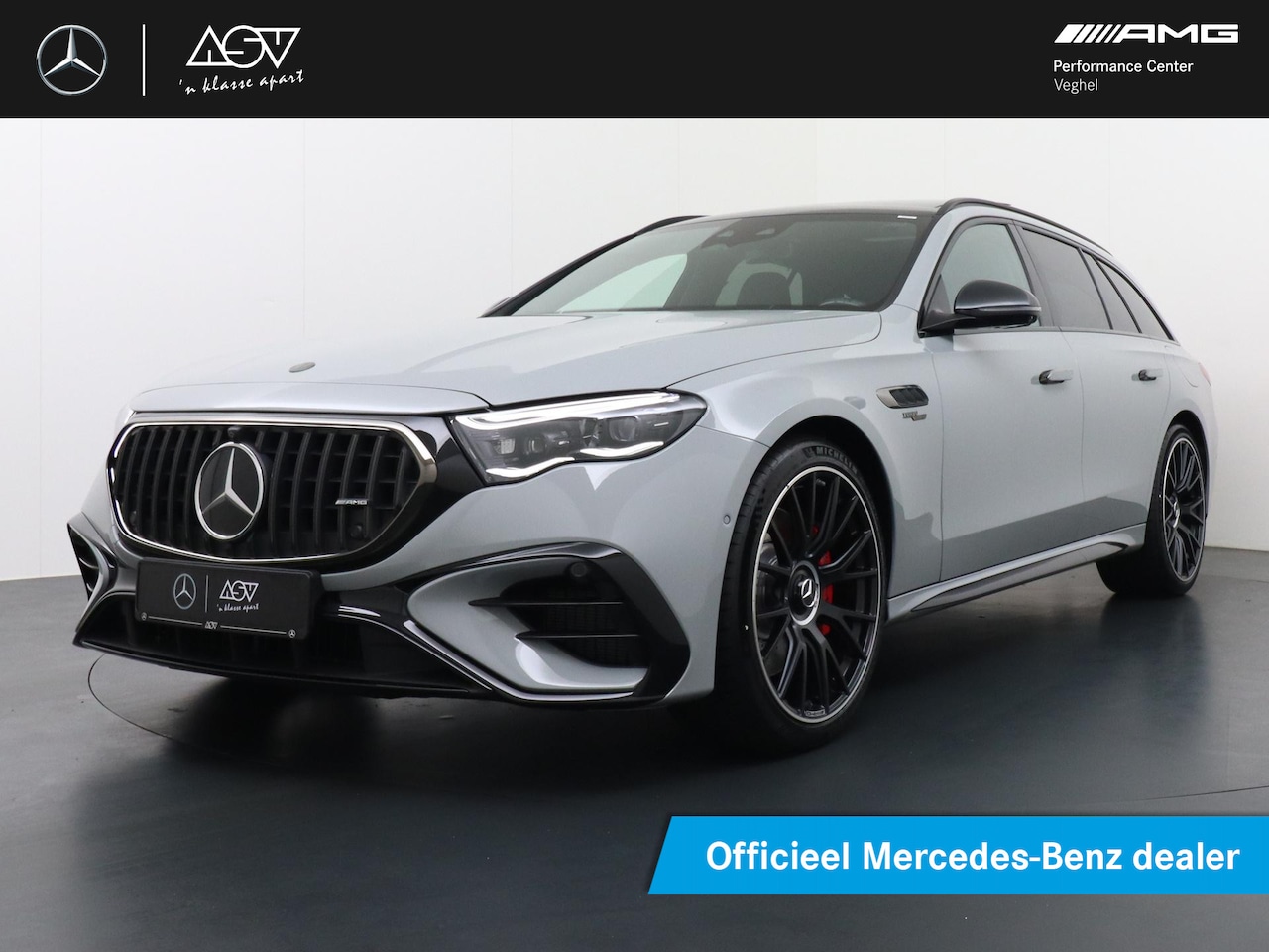 Mercedes-Benz E-klasse Estate - AMG 53 4MATIC+ Night Edition | Achterasbesturing | Panorama - Schuifdak | Multicontourstoe - AutoWereld.nl