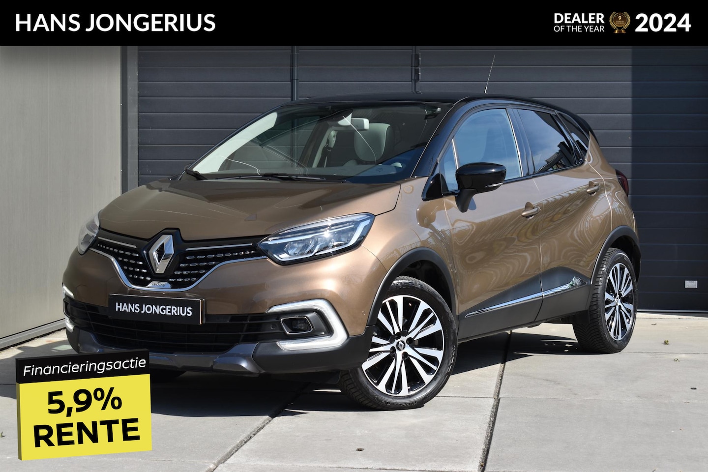 Renault Captur - TCe 120 EDC Initiale Paris | AUTOMAAT | TREKHAAK | PANORAMADAK | CAMERA | NAVI | LEDER | S - AutoWereld.nl