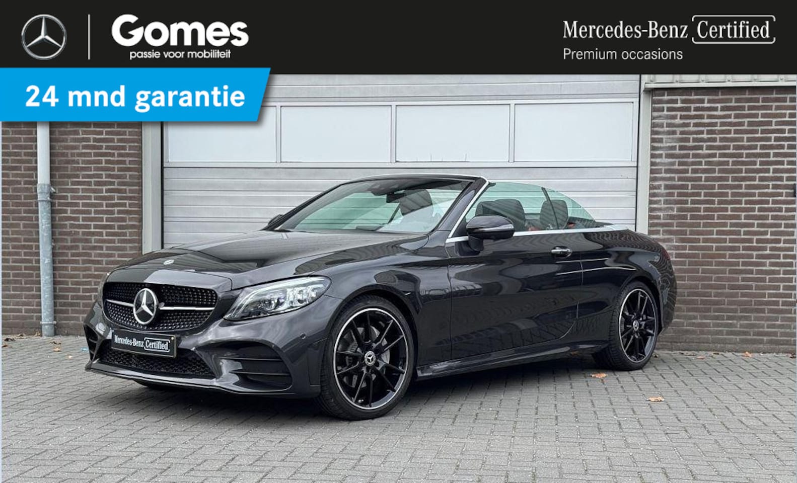 Mercedes-Benz C-klasse Cabrio - 180 AMG | Burmester | Head-Up Display - AutoWereld.nl