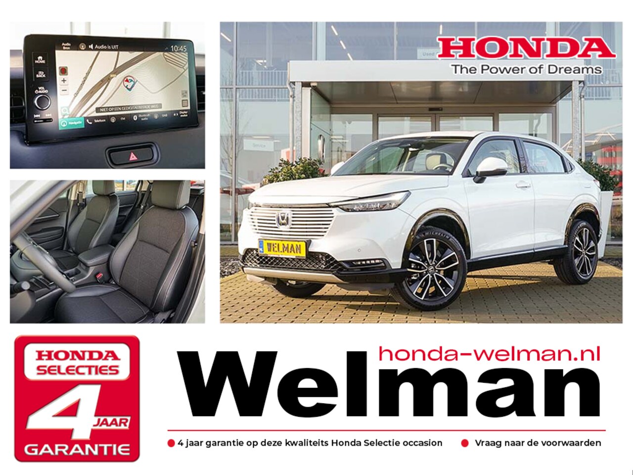 Honda HR-V - 1.5i e:HEV ADVANCE - AUTOMAAT - FULL HYBRID - AutoWereld.nl