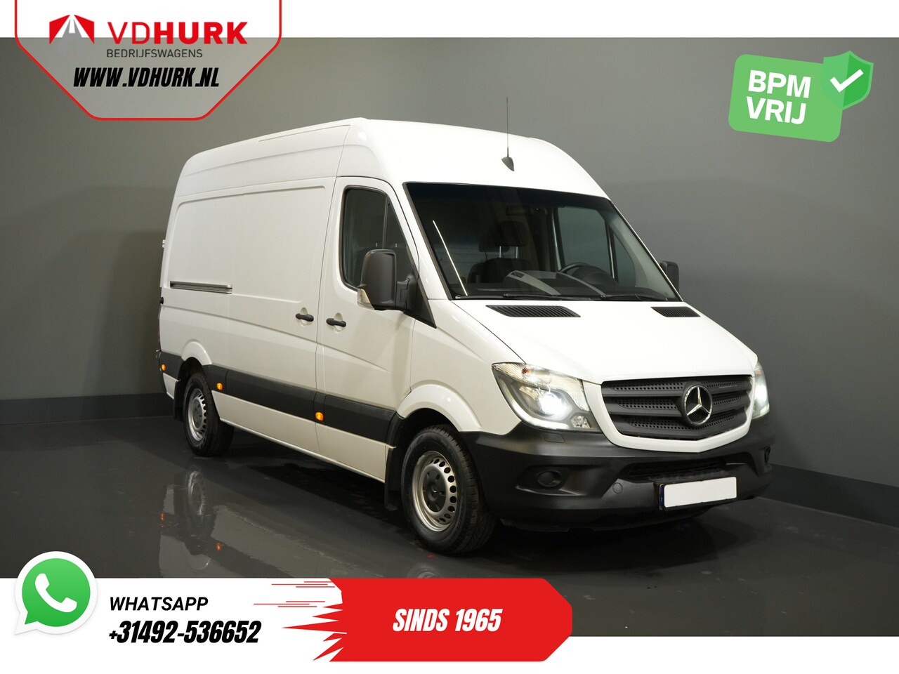 Mercedes-Benz Sprinter - 2.2 CDI 316 L2H2 DEMO 3,5t trekverm/ Xenon/ Standkachel/ Stoelverw./ Gev.Stoel - AutoWereld.nl