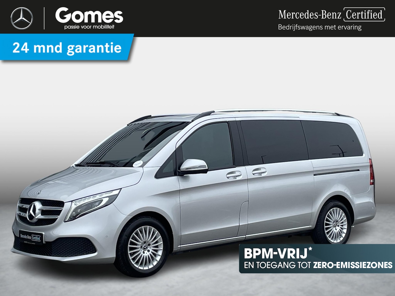 Mercedes-Benz V-klasse - 220 d Dubbel Cabine L2 BPM VRIJ !! - AutoWereld.nl
