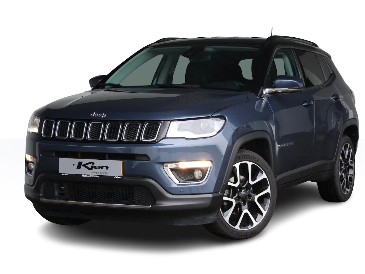 Jeep Compass - 1.3T Limited | Xenon | Navigatie | Stoel- & stuurlverwarming | PDC voor & achter - AutoWereld.nl