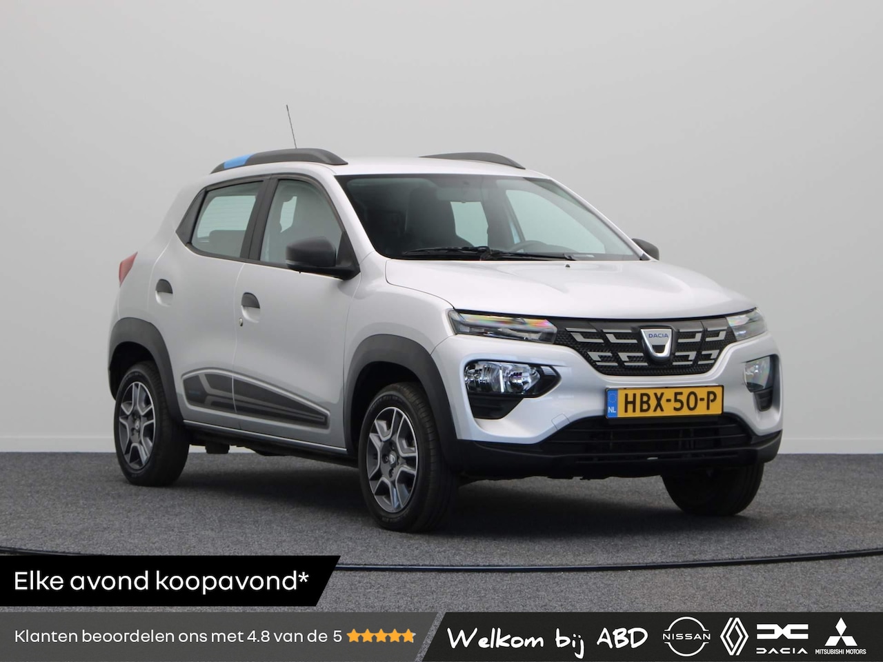 Dacia Spring - 27 kWh Business | Snellader | Achteruitrijcamera| Navigatie | - AutoWereld.nl