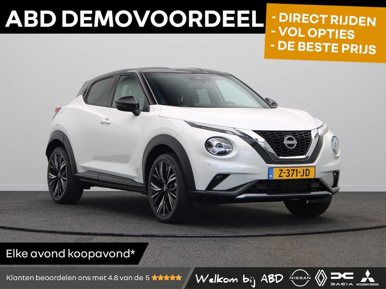 Nissan Juke - 116PK DIG-T N-Design | Rijklaarprijs!! | Parkeersensoren Voor en Achter met Achteruitrijca - AutoWereld.nl