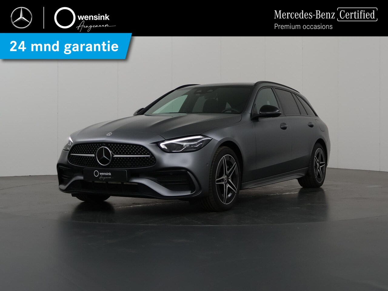 Mercedes-Benz C-klasse - 300e 4MATIC AMG Line Mercedes-Benz C-klasse 300 e 4MATIC AMG Line | Panoramadak | Night | - AutoWereld.nl