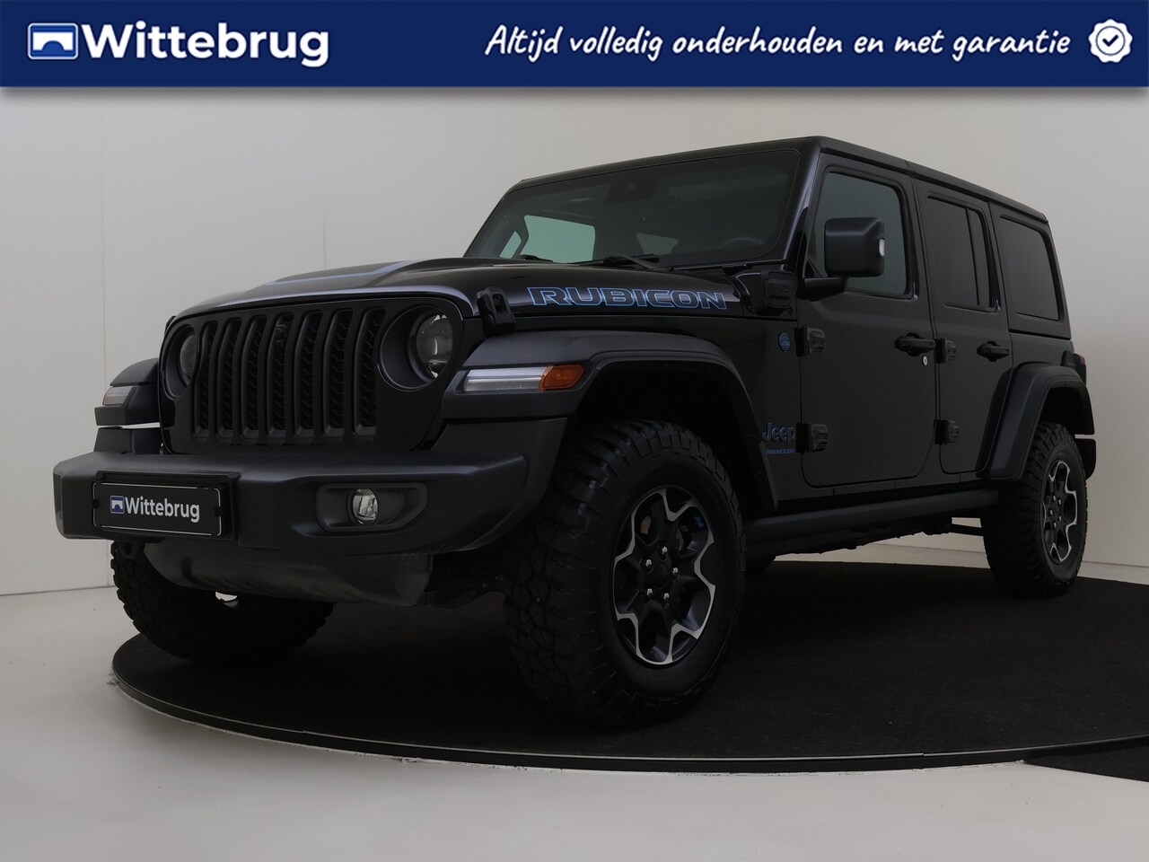 Jeep Wrangler Unlimited - 4xe 380 Rubicon | Leder | Navigatie | Camera - AutoWereld.nl