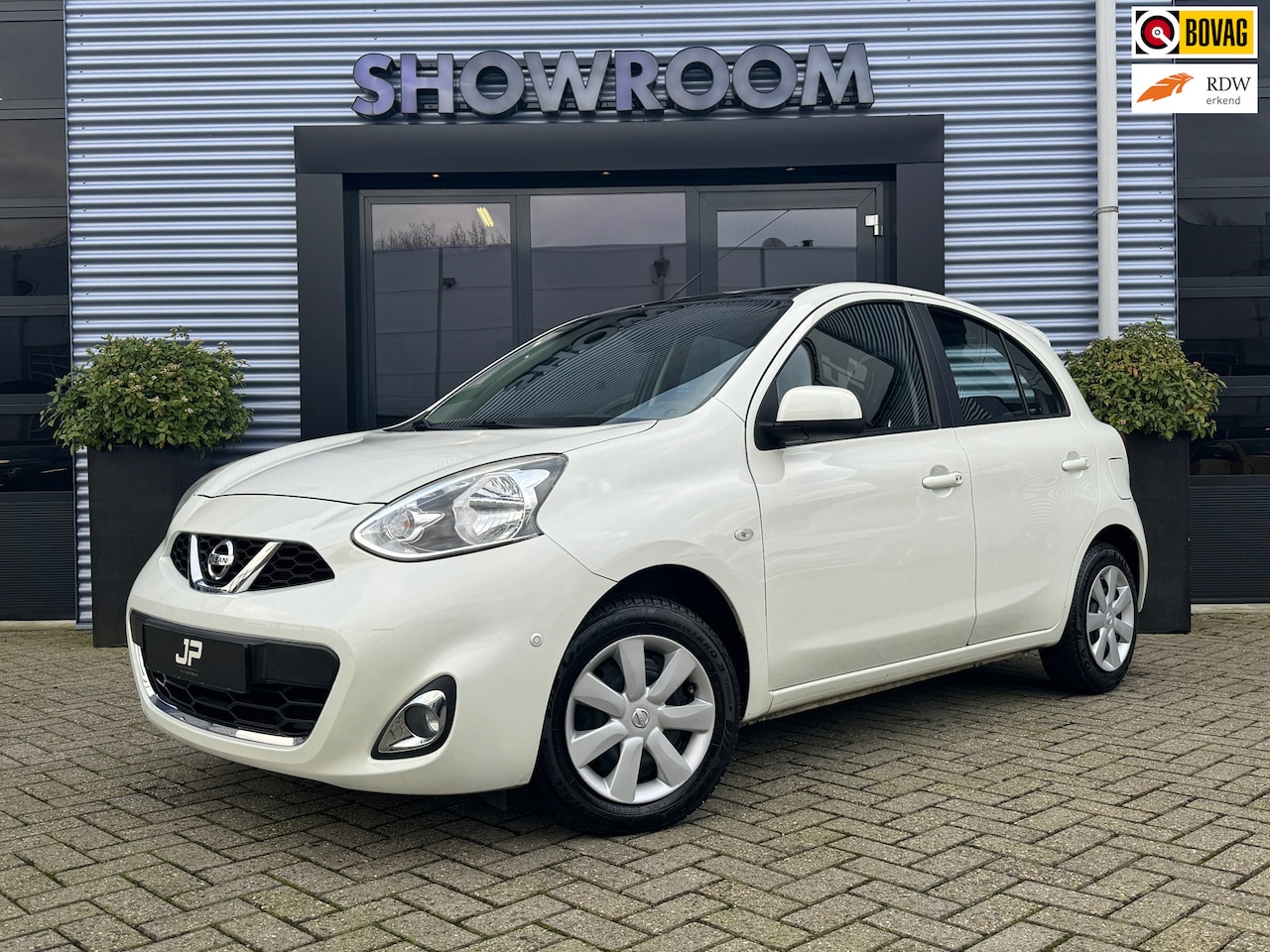 Nissan Micra - 1.2 DIG-S Tekna Pano|Automaat|Airco|PDC - AutoWereld.nl