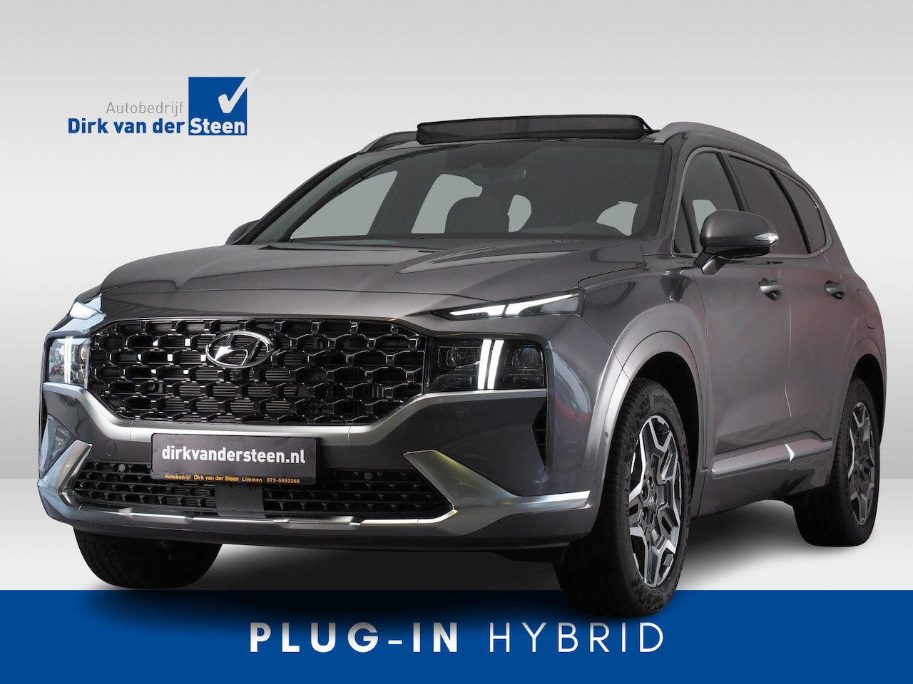 Hyundai Santa Fe - 1.6 T-GDI PHEV Premium Plus Sky 7p. 4WD | Panoramadak | Stoelventilatie en -verwarming | L - AutoWereld.nl