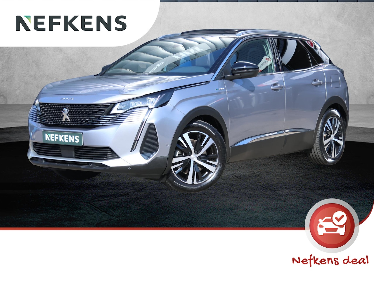 Peugeot 3008 - 1.6 HYbrid4 300 GT Automaat | Rondomzicht camera | Elektrisch panoramadak | Verwarmbare st - AutoWereld.nl
