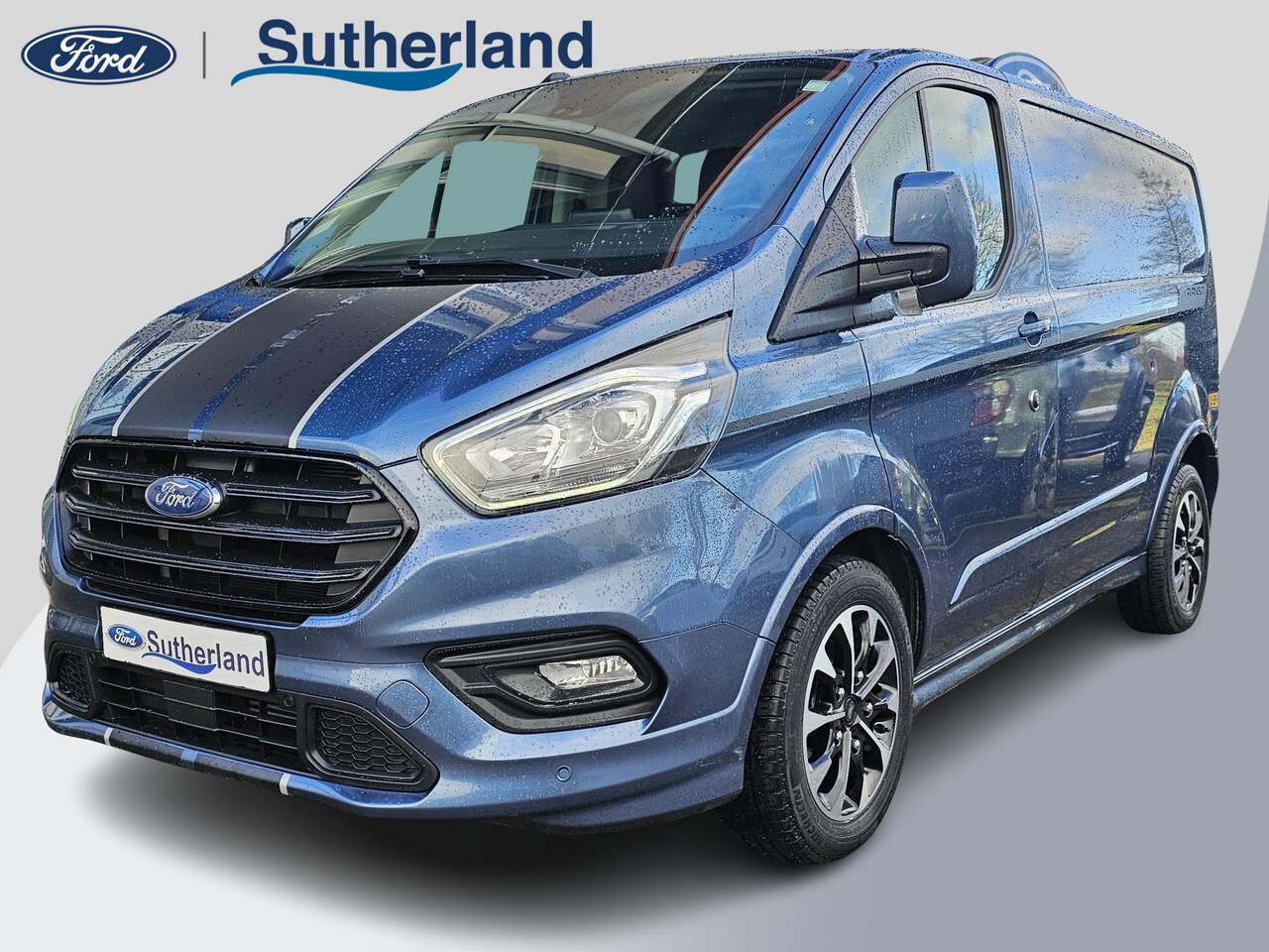 Ford Transit Custom - 310 2.0 TDCi 185pk Automaat Sport L1H1 | Navigatie | Camera | Stoelverwarming | Sortimo in - AutoWereld.nl