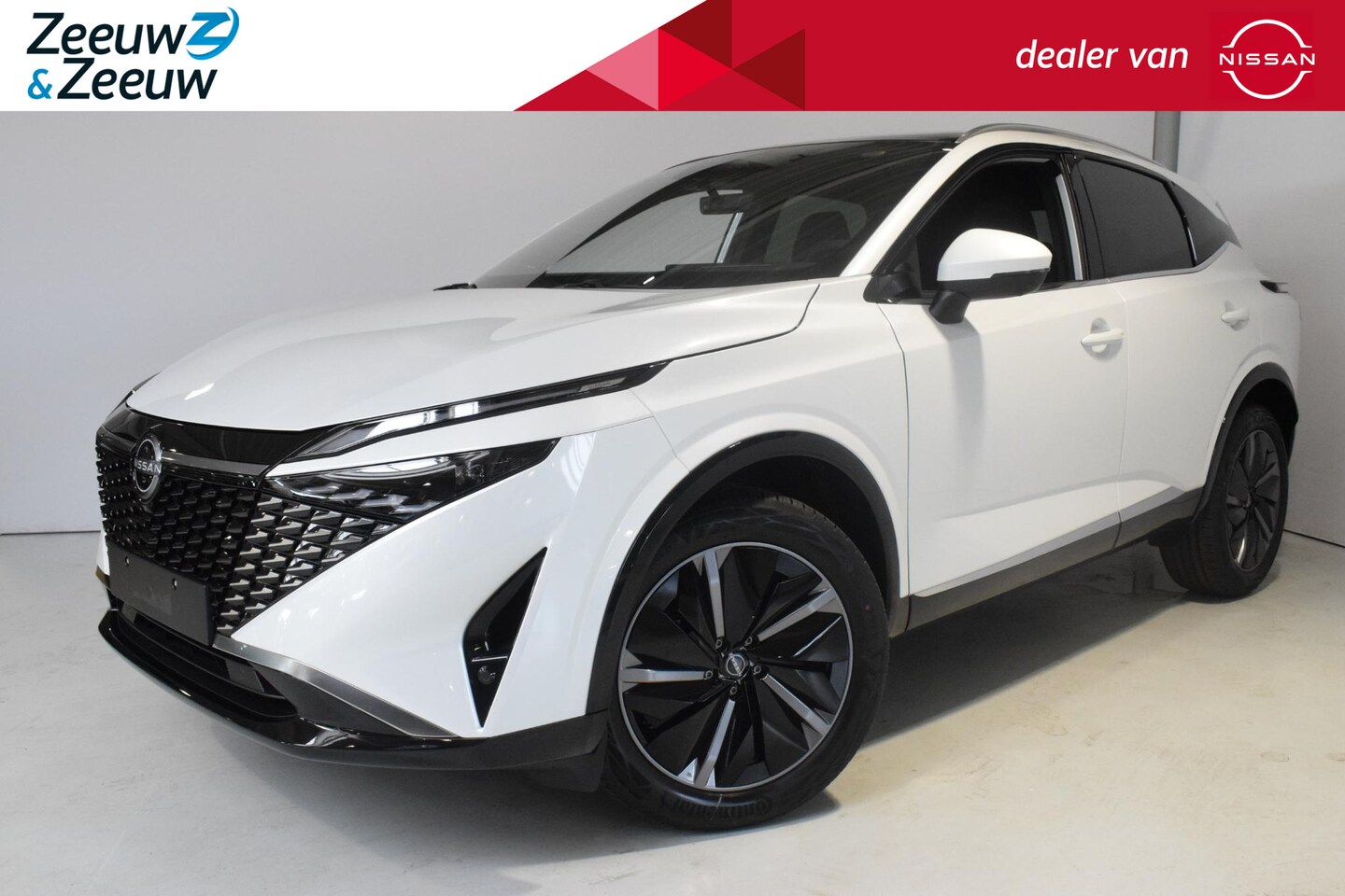 Nissan Qashqai - 1.3 MHEV Xtronic Business Premium |Panoramisch dak|Bose systeem| Stoel/stuuwielverwarming| - AutoWereld.nl