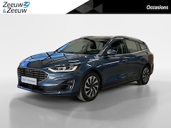Ford Focus Wagon - 1.0 EcoBoost Hybrid Titanium 125pk | Dealeronderhouden | Sync 4 | Stoel- stuur en voorruit