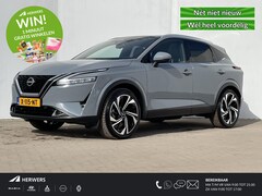 Nissan Qashqai - 1.3 MHEV Xtronic Tekna Plus / Panoramadak / Cruise Control Adaptief / Rondomzicht Camera /