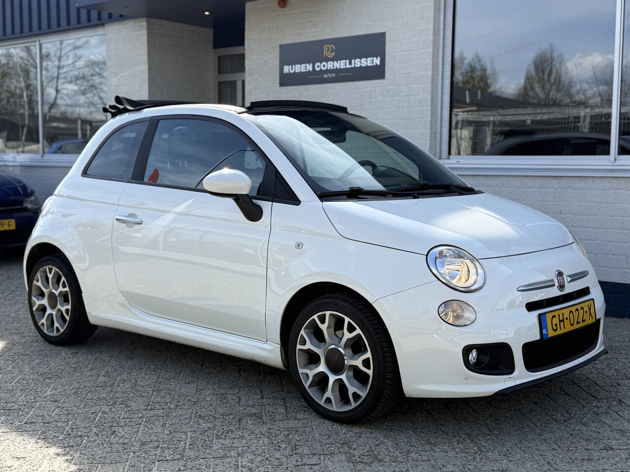 Fiat 500 C - 0.9 TwinAir Turbo 500C | Sport | Half Leder | Interscope Audio | Climate Control - AutoWereld.nl