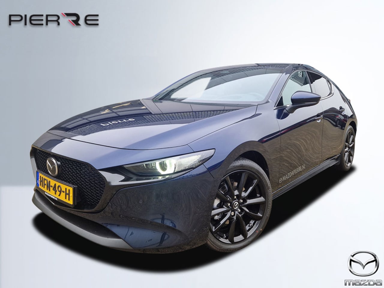 Mazda 3 - 2.0 e-SkyActiv-X M Hybrid 186 Luxury | SUNROOF | LEDER | BOSE - AutoWereld.nl