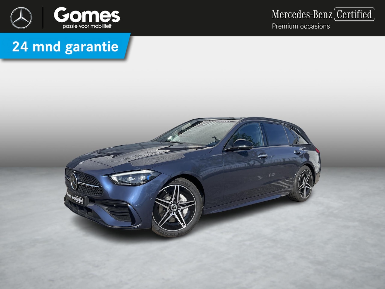 Mercedes-Benz C-klasse Estate - 200 AMG Line | Nightpakket | Panoramadak | Winterpakket | Rijassistentiepakket Plus | 360° - AutoWereld.nl