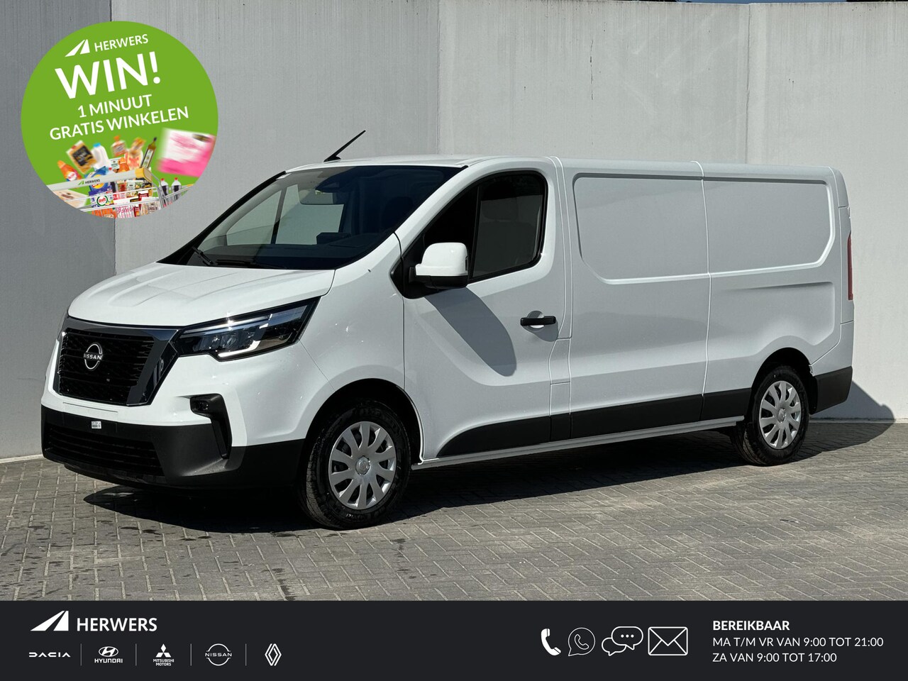 Nissan Primastar - 2.0 dCi L2H1 N-Connecta 130PK / € 8.500,- KORTING / Uit voorraad leverbaar / 5 Jaar fabrie - AutoWereld.nl