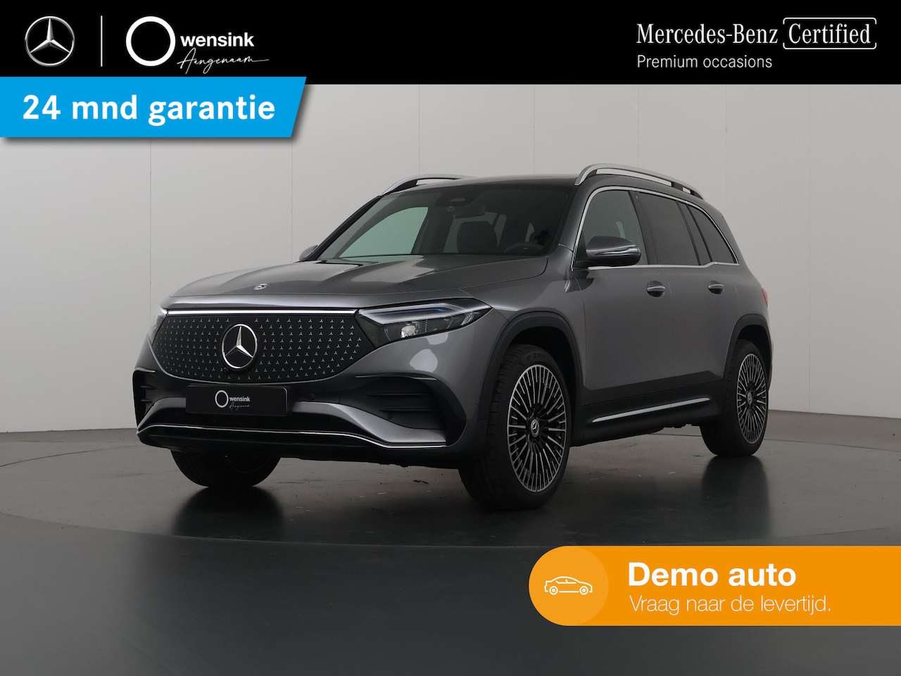 Mercedes-Benz EQB - 250+ AMG Line 71 kWh | Panoramadak | Burmester | Head-up display | Memory | Sfeerverlichti - AutoWereld.nl