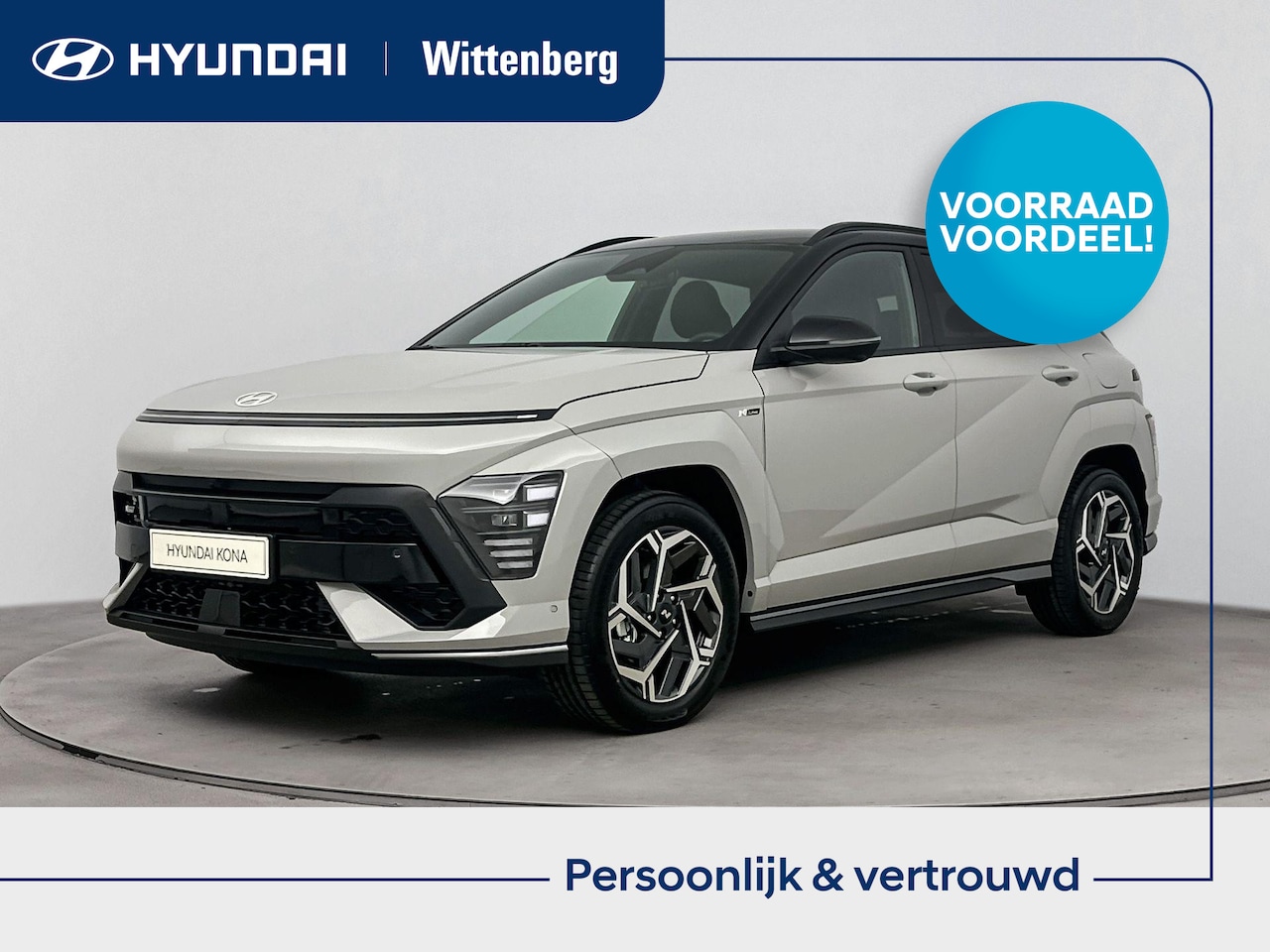 Hyundai Kona - 1.6 GDI HEV N Line STOEL/STUUR VERWAMING+VENTILATIE | INCL€1500,- SMARTBONUS | LEER/ALCANT - AutoWereld.nl