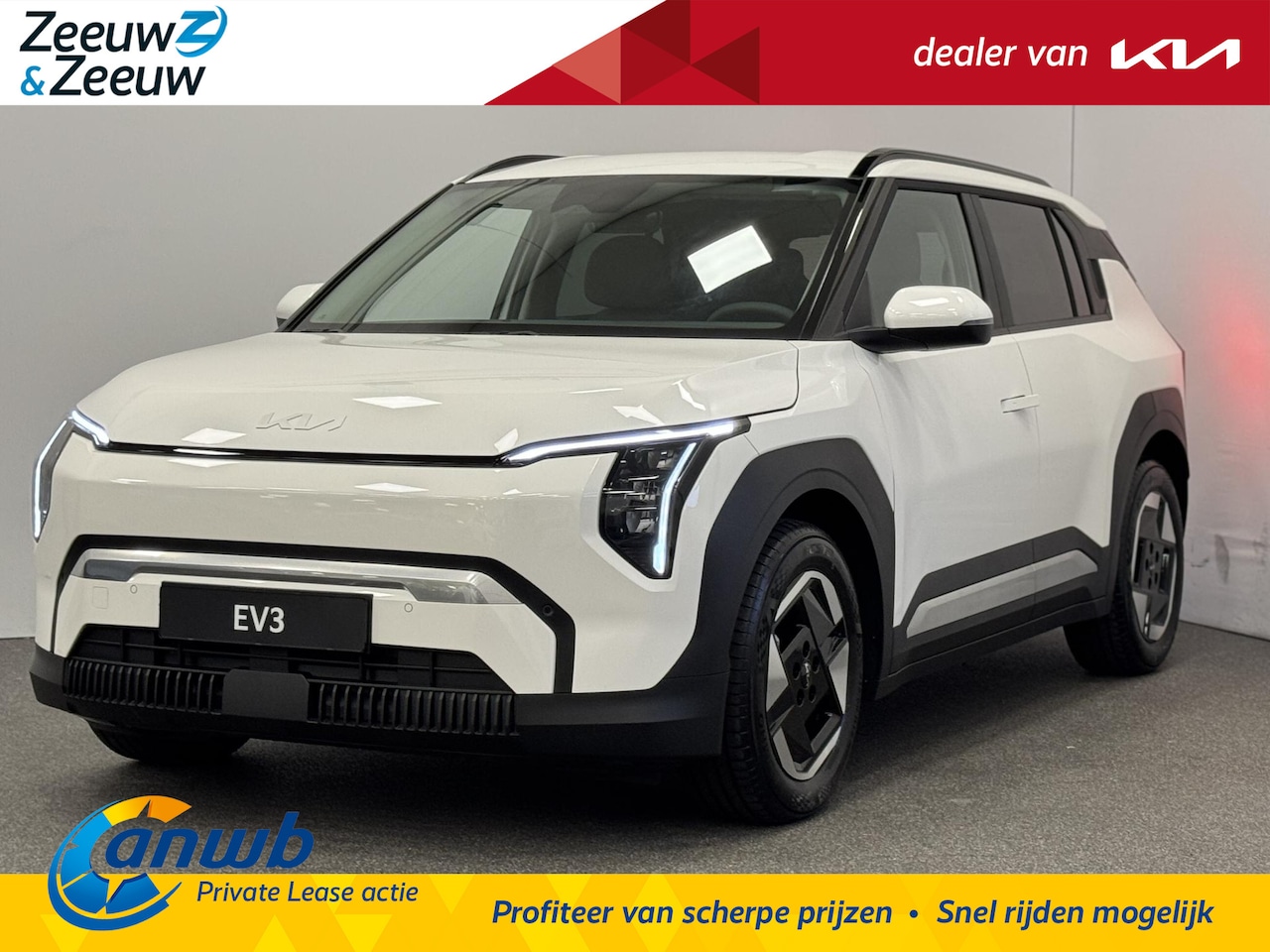 Kia EV3 - Plus Long Range | €500 korting op een Kia Charge laadpaal | Private Lease vanaf € 479,- | - AutoWereld.nl