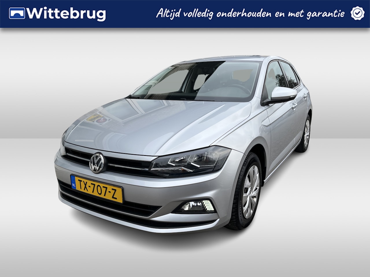 Volkswagen Polo - 1.0 TSI Comfortline Business / ADAPT. CRUISE/ DAB RADIO/ NAVIGATIE/ APP-CONNECT/ AIRCO - AutoWereld.nl