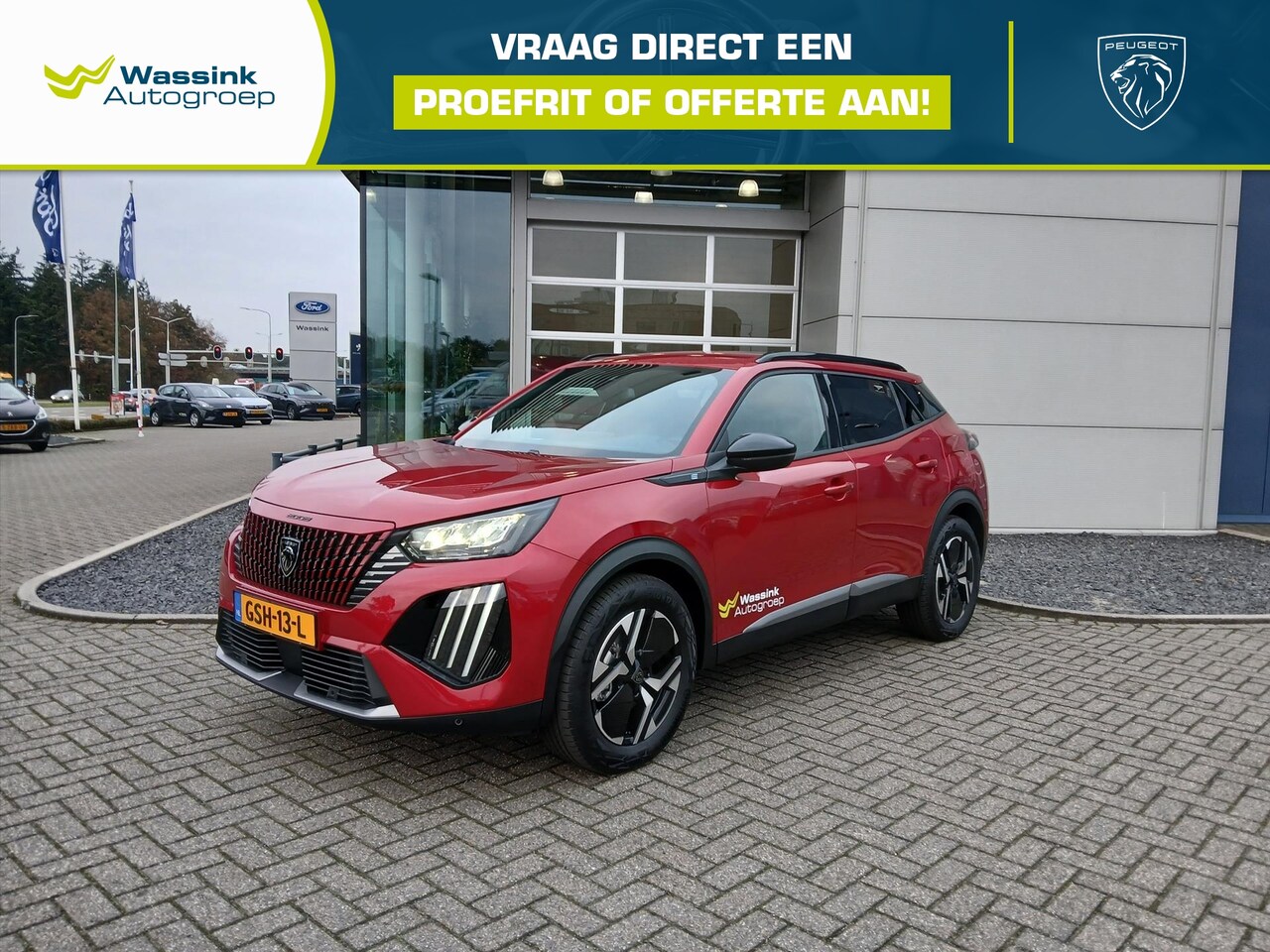 Peugeot e-2008 - EV 54kWh 156pk Allure I Pack Drive Assist Plus I Navi by App - AutoWereld.nl