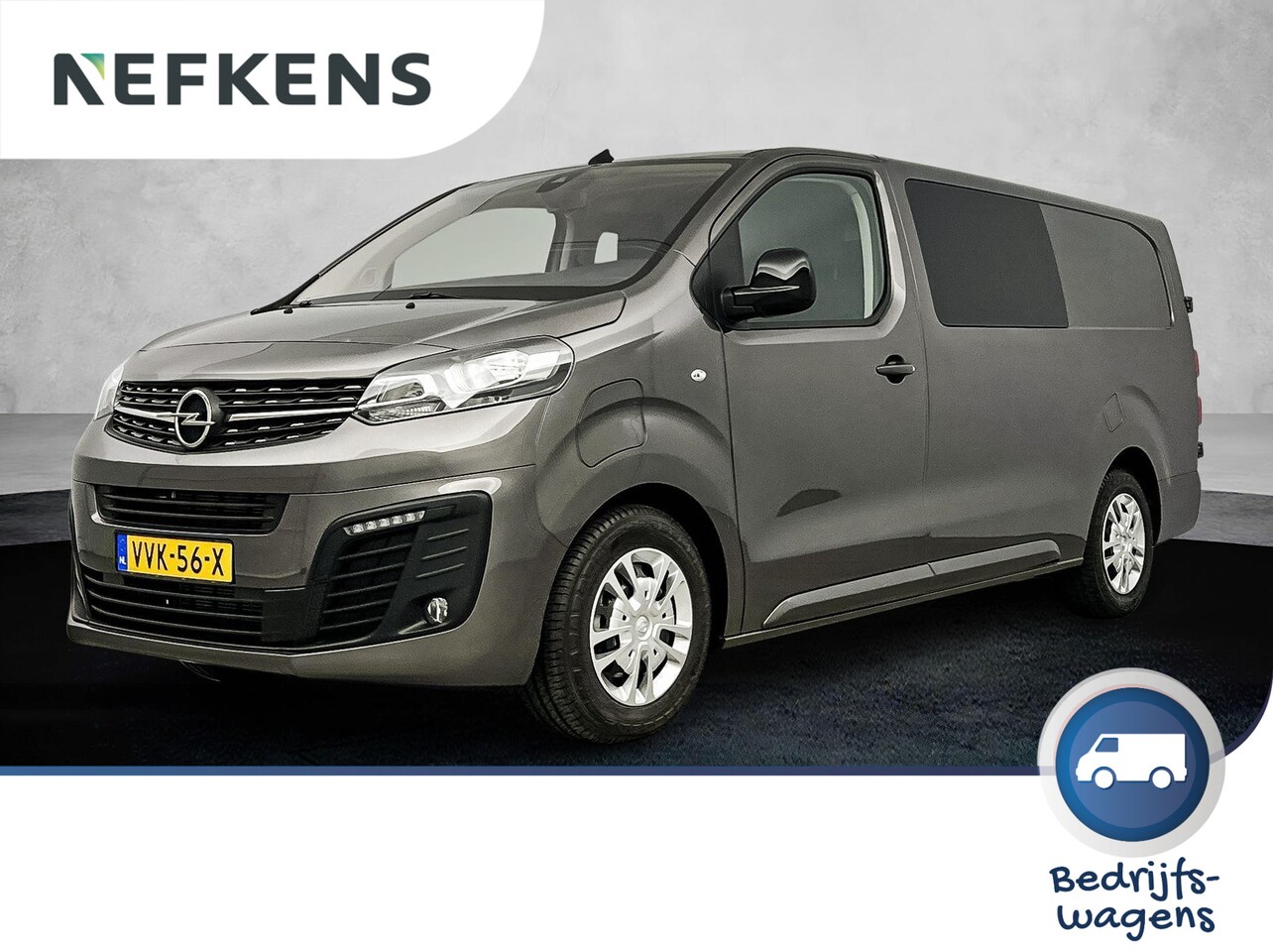 Opel Vivaro-e - Innovation 75 kWh 136 pk Dubbele Cabine | Navigatie | Achteruitrijcamera | 5-Persoons | Ai - AutoWereld.nl
