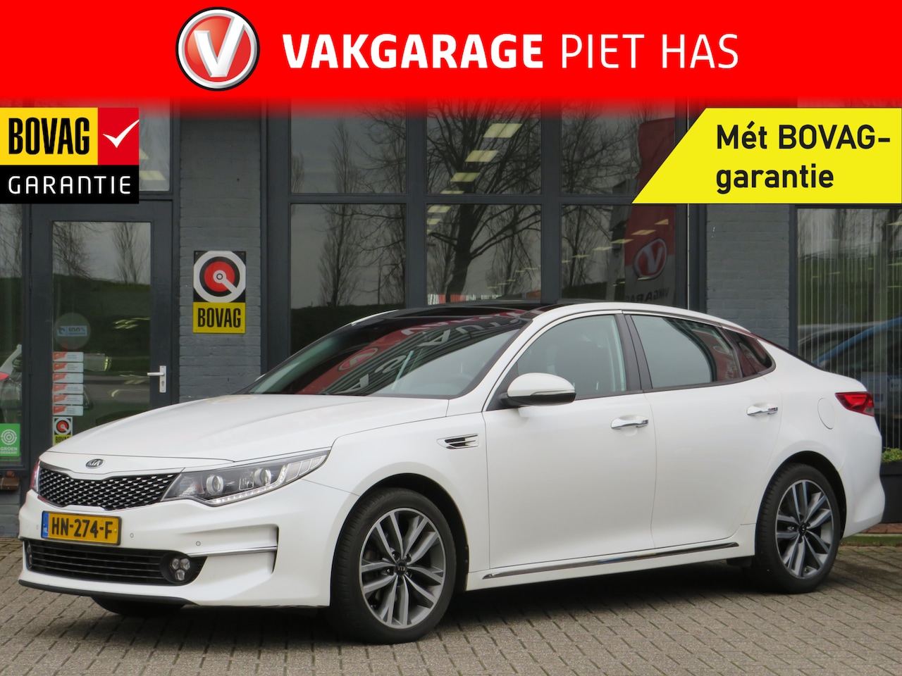 Kia Optima - 1.7 CRDi DynamicLine| 140-PK| Euro-6| Parelmoer metallic lak| | Clima-Airco | Navigatie | - AutoWereld.nl
