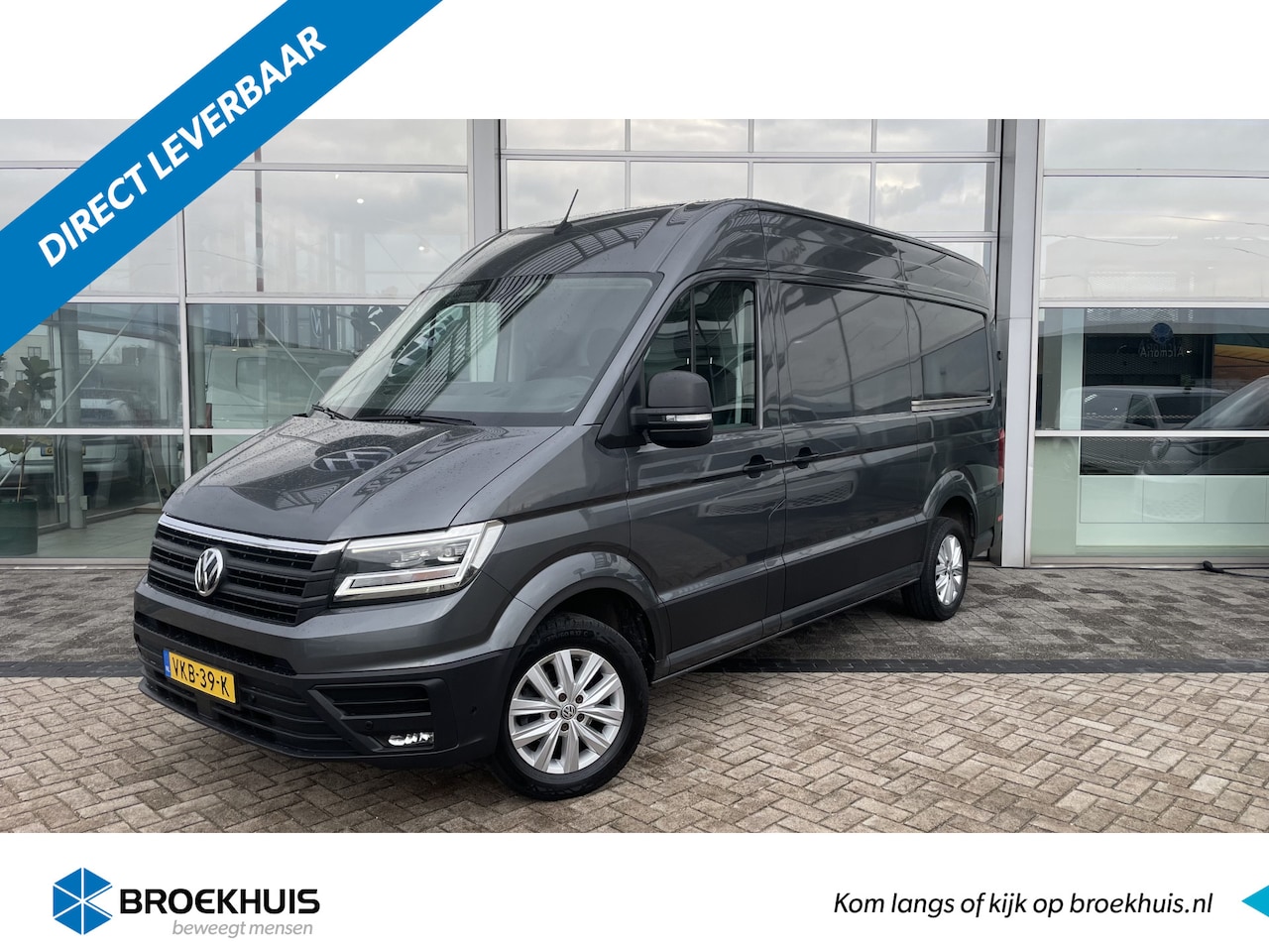 Volkswagen Crafter - | 177 PK | Automaat | Full LED | NAVI | Schuifdeur L+R | Camera | 17'' LM - AutoWereld.nl
