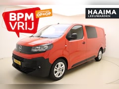 Opel Vivaro - 2.0 Diesel 145 L3 Dubbele Cabine | Nieuw | BPM Voordeel | Navigatie | ECC | LMV | Trekh |