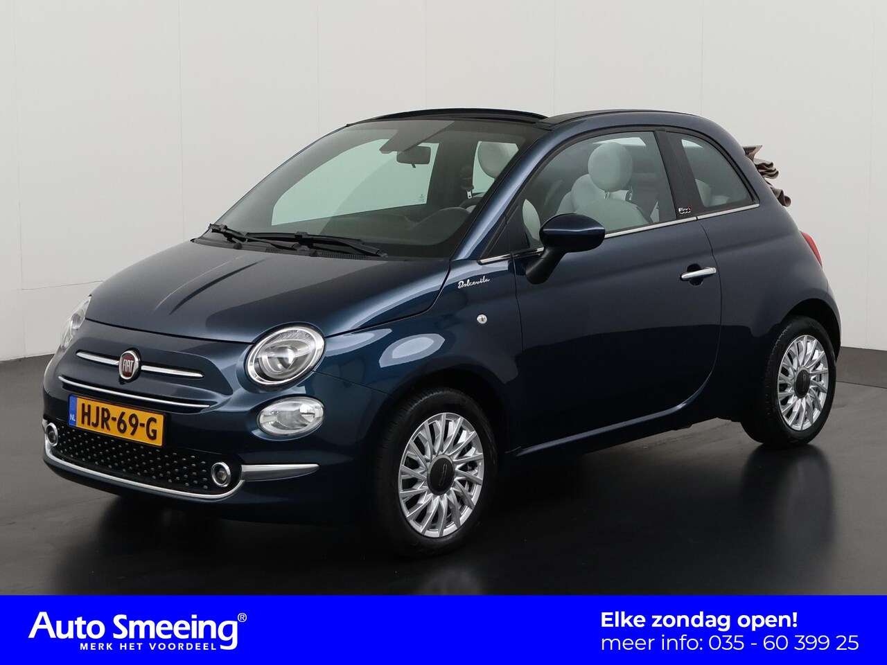 Fiat 500 C - 1.0 Hybrid | Apple Carplay | Parkeersensor | Zondag Open! - AutoWereld.nl
