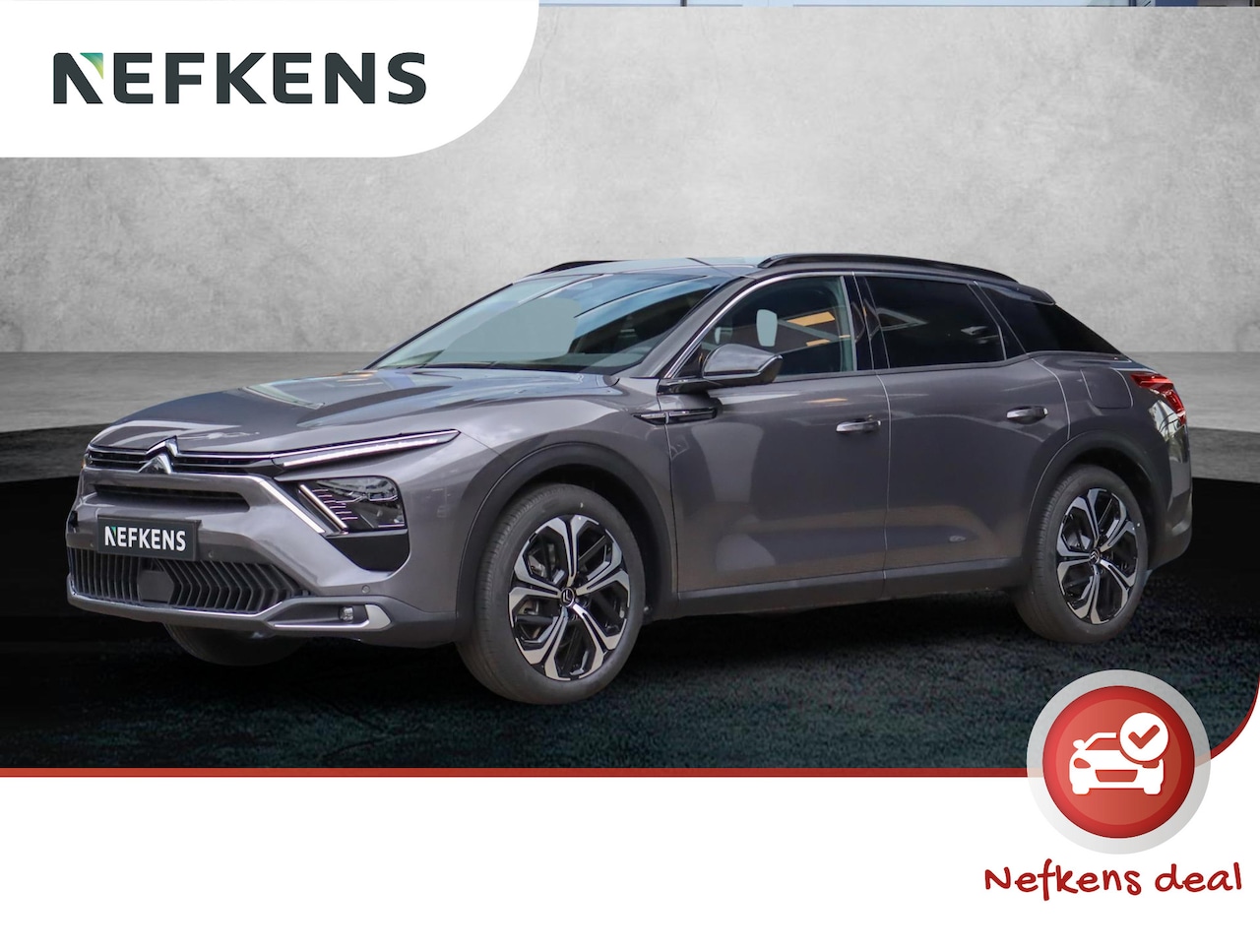 Citroën C5 X - 1.6 Plug-in Hybrid Max 1.6 225 PK Plug-in Hybrid Max ( Stoel/Stuurverwarming | Navigatie | 360 Camera | Elektrisc - AutoWereld.nl