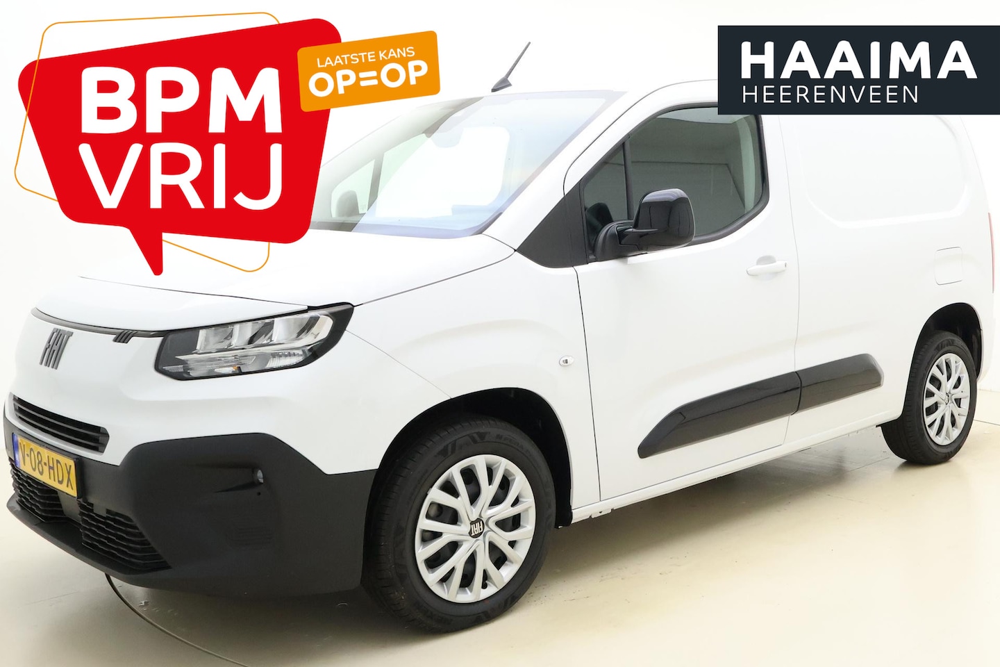 Fiat Doblò - 1.5 BlueHDi 100pk S&S L1 | NIEUW | BPM-vrij! | Climate control | Stoel & stuurverwarming | - AutoWereld.nl
