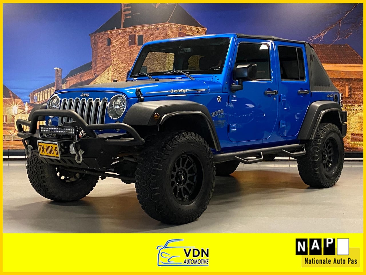 Jeep Wrangler Unlimited - 3.6 Rubicon Cabriolet Aut 4x4 "Moto Metal" - AutoWereld.nl