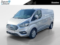 Ford Transit Custom - 320 2.0 TDCI L2H1 Limited 170 pk Automaat | Navigatie | Trekhaak | Wegklapbare dakdragers