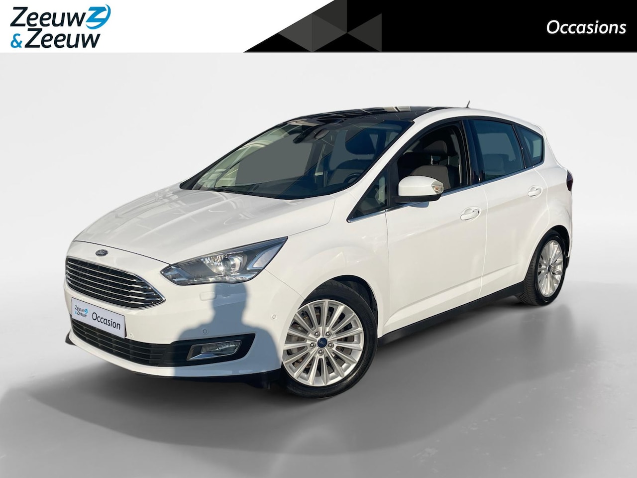 Ford C-Max - 1.0 Titanium | Xenon | Sunroof | Trekhaak | Voorruit verwarming | 12 Maanden garantie | Ad - AutoWereld.nl