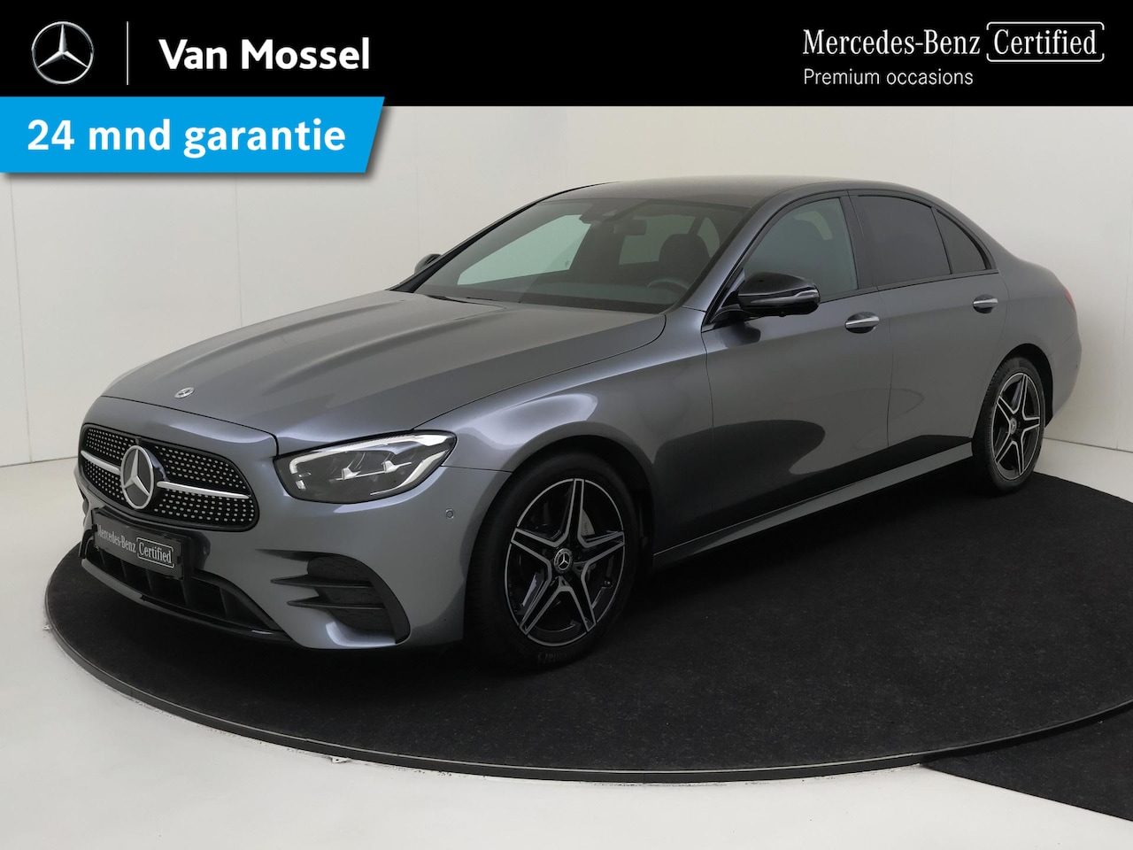 Mercedes-Benz E-klasse - 200 Business Solution AMG / Nightpakket / 360 Camera / Semi-Elektrische Stoelen / Sfeerver - AutoWereld.nl