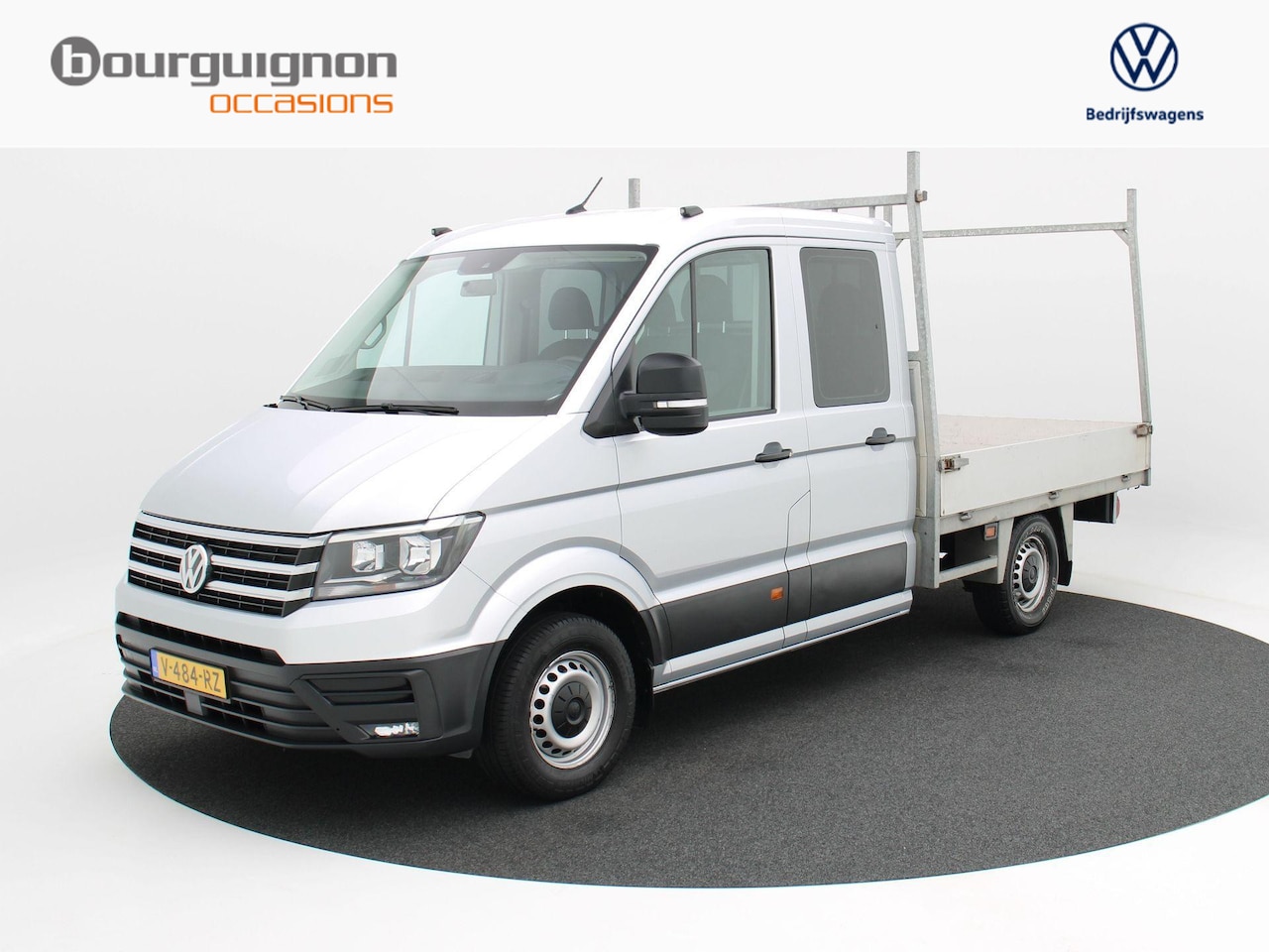 Volkswagen Crafter - 35 2.0 TDi 140 Pk L3 DC Comfortline | Open Laadbak | 6 Zitplaatsen | Cruise Control | Priv - AutoWereld.nl
