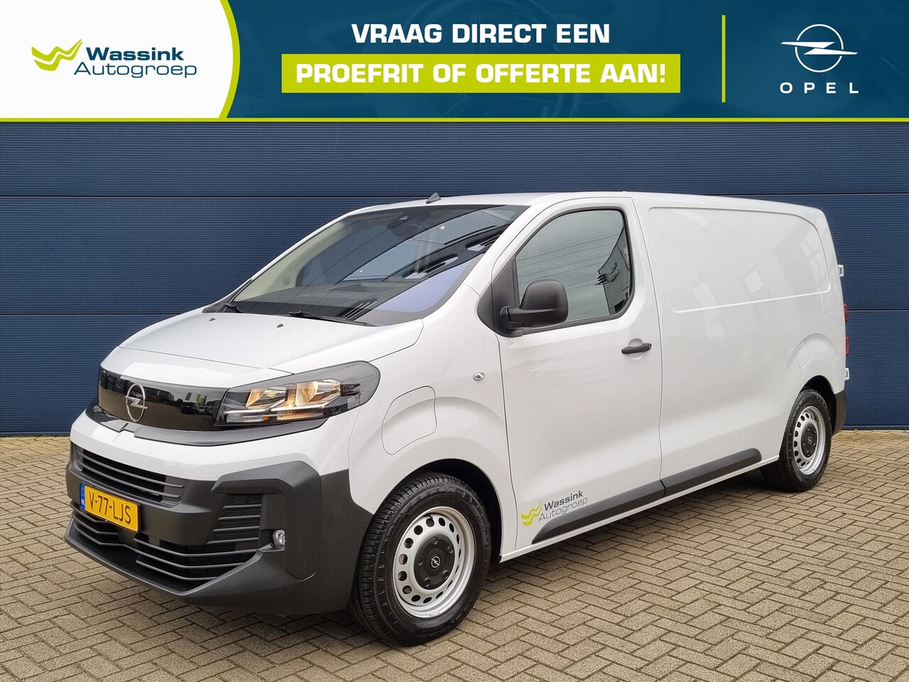 Opel Vivaro Electric - Electric 75 kWh 136pk L2 | Navigatie | Camera | Apple Carplay | Airco | Cruise Control | - AutoWereld.nl